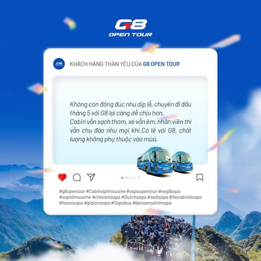 G8 Sapa Open Tour qua góc nhìn khách hàng - Hành trình đầy cảm xúc